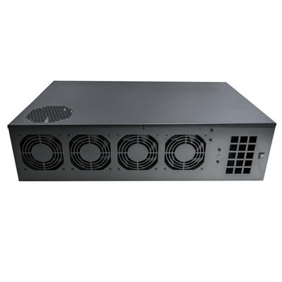 Cryptocurrency Crypto Mining PC 8GPU Dual Core G3220 Power Supply 2000w LGA1150 Ethereum Coin Rig