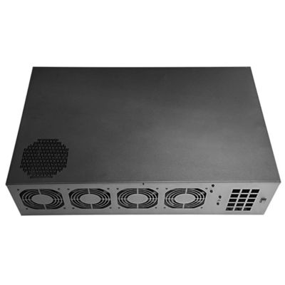 Cryptocurrency Crypto Mining PC 8GPU Dual Core G3220 Power Supply 2000w LGA1150 Ethereum Coin Rig