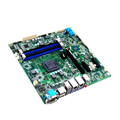 LGA1151 Industrial Mini Itx Motherboard Intel 6th 7th I3 I5 I7 CPU Dual LAN