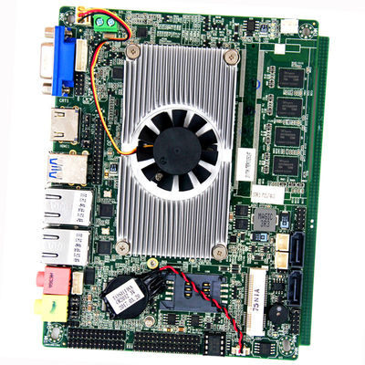 Haswell I5-4200U 3.5" Industrial Pc Motherboards 6 COM 2 LAN 4GB RAM With Aluminum Fan