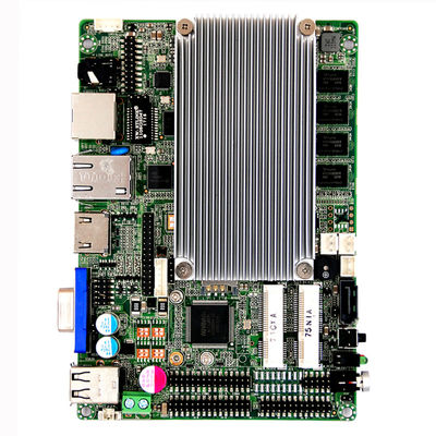 Bay Trail J1900 E3845 3.5 Inch Motherboard 4GB RAM 2 LAN 6 COM 8-36V Voltage Power