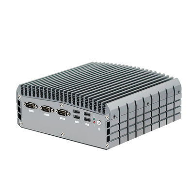 Win10 Fanless Industrial Mini PC With 6 Serial Ports 2LAN GPIO Ports 7th i3 i5 i7
