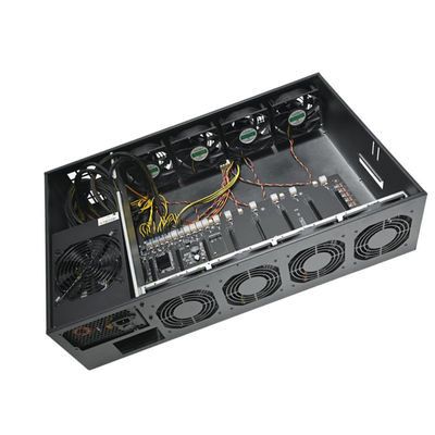 8GPU Quad Core Crypto Mining PC  I5-3570 Processor 8GB RAM 256GB SSD Intel®B75 Ethereum Coin Rig ETH Miner