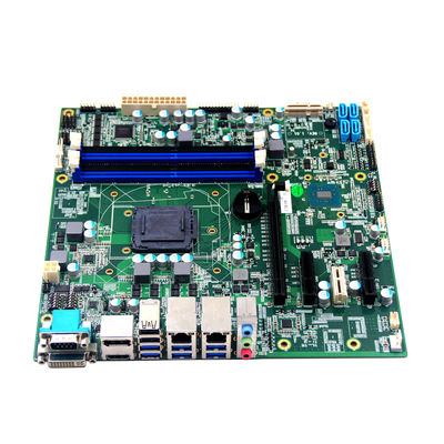 LGA1151 Industrial Mini Itx Motherboard Intel 6th 7th I3 I5 I7 CPU Dual LAN