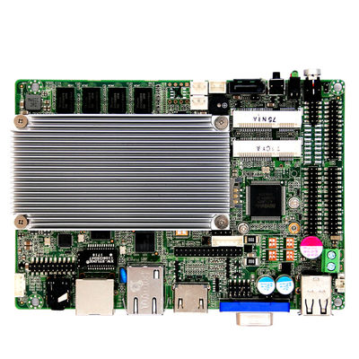 Bay Trail J1900 E3845 3.5 Inch Motherboard 4GB RAM 2 LAN 6 COM 8-36V Voltage Power