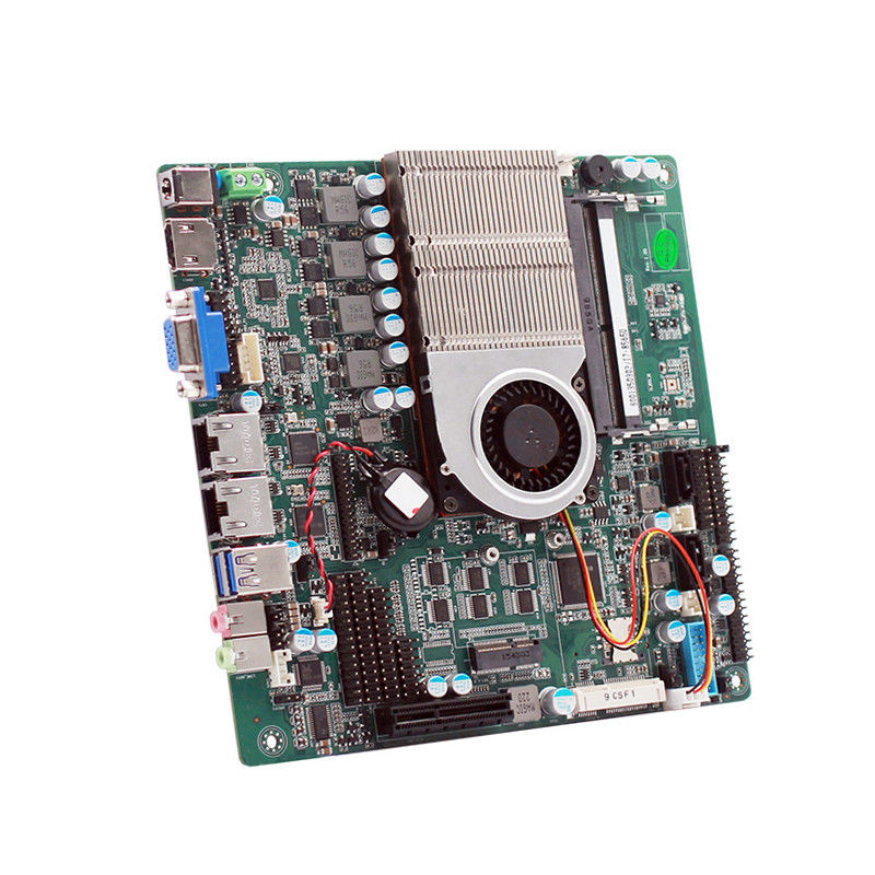 Comet Lake 10th I3 I5 I7 Mini Itx Motherboard Industrial Embedded 2LAN 6COM